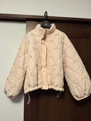 MAJESTIC LEGON 핑크 다운 자켓