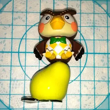 동물의 숲 올빼미 피규어 보타이 포함