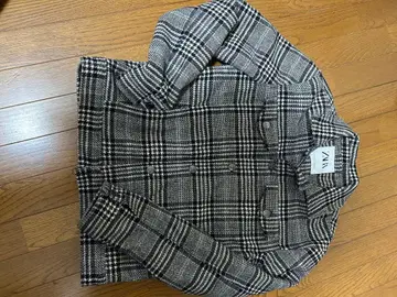 ZARA 체크 자켓