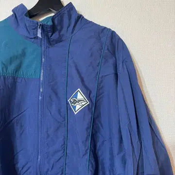 [ Reebok ] 리복 나일론 자켓 블루 그린