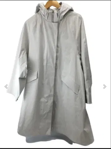 데상트 올터레인 라이트 그레이 오버 사이즈 자켓