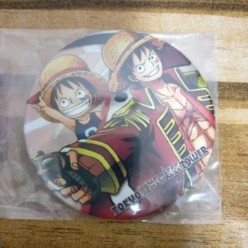 도쿄 원피스 타워 캔뱃지 루피