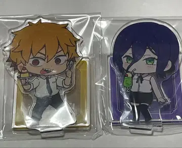 애니메이트 포인트 경품 체인소 맨 아크릴 스탠드 덴지 레제