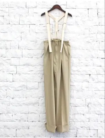 TODAYFUL 서스펜더 하이웨스트 팬츠 size 36