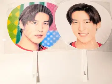 미개봉 새상품 메구로 렌 Jr. 시대 부채 2세트 2019