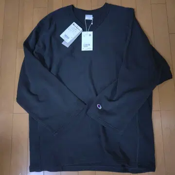 Champion 다크 그레이 V넥 L