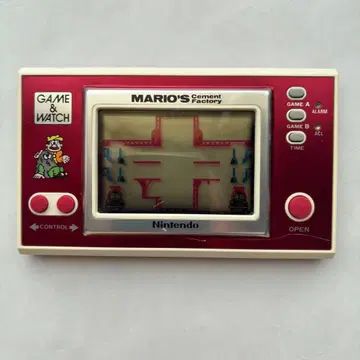 닌텐도 마리오 시멘트 팩토리 게임&워치