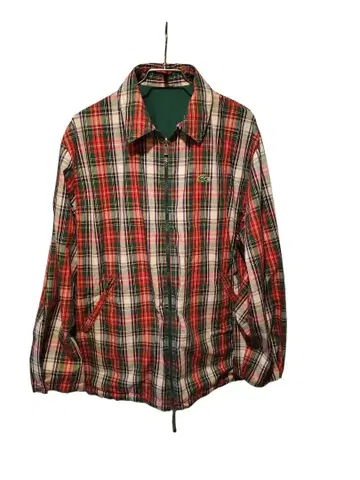 라코스테 리버서블 자켓 블루종