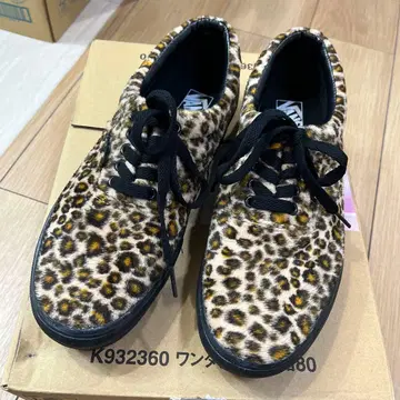 vans 스니커즈 레오파드 무늬 올드스쿨