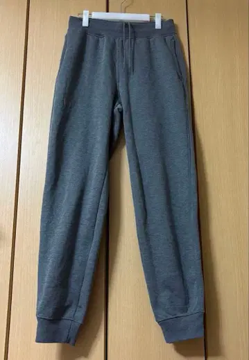 유니클로 보아 스웨트 팬츠 웜 팬츠 다크 그레이 M 남녀 공용