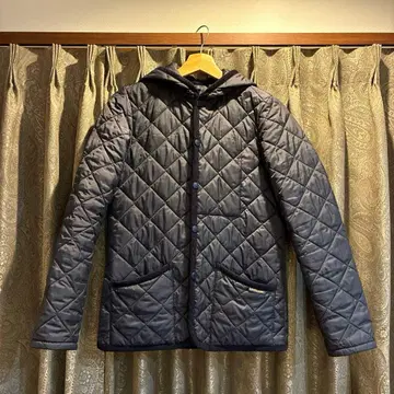 LAVENHAM 라벤햄 퀼팅 자켓 후드 부착 영국제