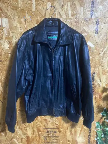 천연 가죽 가죽 자켓 블루종 아우터 가죽점 짧은 기장