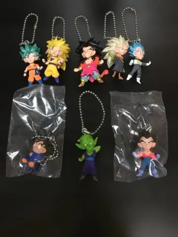 UDM 드래곤볼 피규어 키링 8개 세트