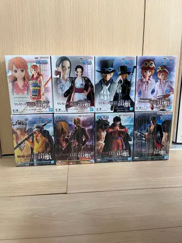 원피스 THE 출항 피규어 8체 세트