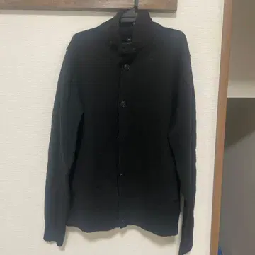 무인 블랙 버튼 니트 가디건 S 사이즈 새상품급