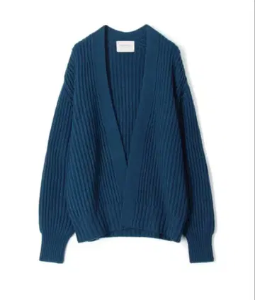 [ 새상품급 ] 투모로우랜드 울 로게이지 버튼리스 가디건