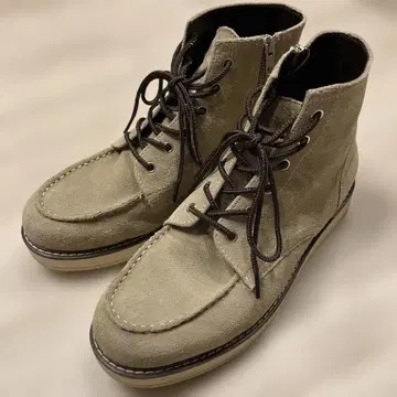 GU 리얼 가죽 워크 부츠