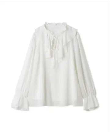 스나이델 snidel 블라우스 셔츠 쉬폰 보타이 블라우스 여성용