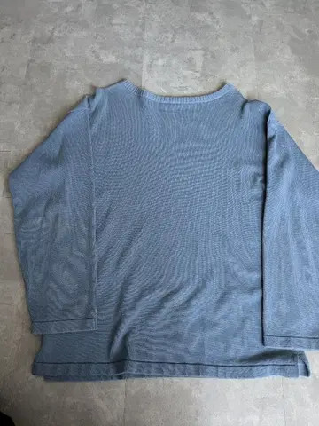 ANDERSEN-ANDERSEN 코튼 니트 보트넥 풀오버