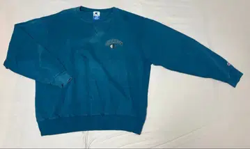 [ 90s ] Champion 리버스 위브 맨투맨 XL 터콰이즈 블루