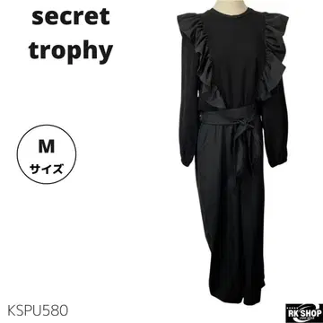 새상품급 secret trophy 올인원 프릴 M 블랙