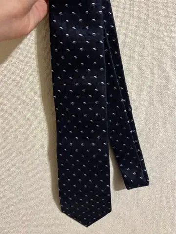 [ 새상품 ] 꼼사맨 COMME CA MEN 넥타이 남성용 네이비