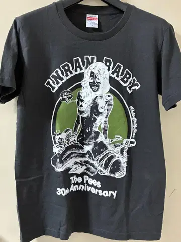 The 피즈 인란 Baby T셔츠 블랙 M 사이즈