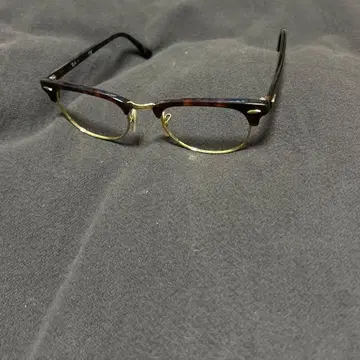 Ray-Ban RB 5154 갈색 안경 프레임 49-21-140