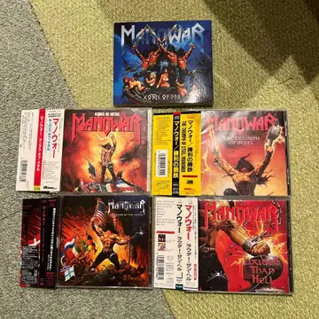 레어 오비 부속! MANOWAR 일본 국내반 5장 세트