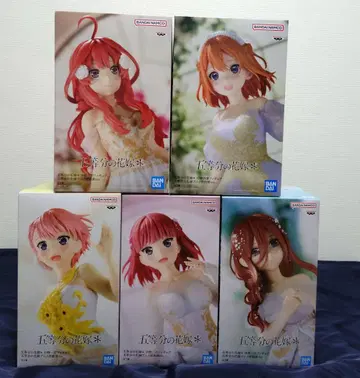5등분의 신부 원화전ver. 피규어 나카노 5자매 컴플리트 세트