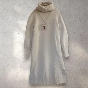 프레이 아이디 FRAYI.D 폭스 니트 원피스 터틀넥