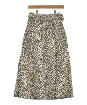 질 샌더 롱 맥시 길이 스커트 여성용