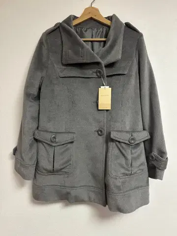 [ 새상품 ] mysty woman 코트 그레이 여성용 캐주얼 깔끔