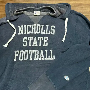 챔피온 챔피온 런택 50s 복각 맨투맨 네이비