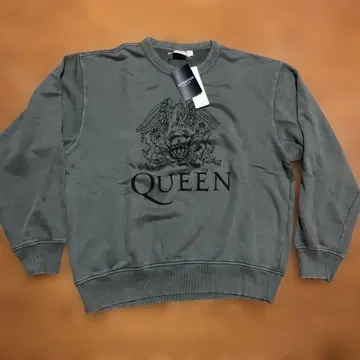 미착용 새상품! QUEEN 맨투맨 남성용 L 사이즈 그레이 GU