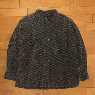 SCHIATTI 체크 무늬 긴팔 셔츠 빈티지 레어