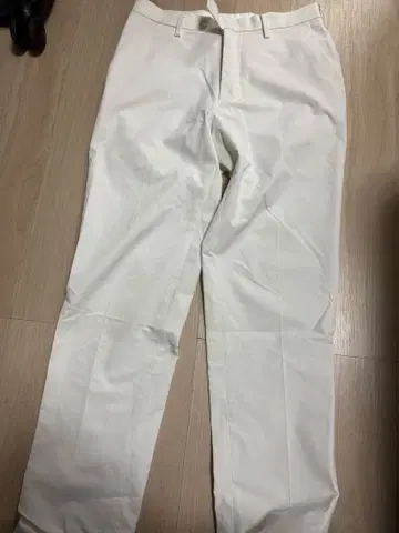 화이트 골프 팬츠 허리 73cm