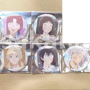 스킵과 로퍼 산세이도 한정판 캔뱃지 미츠미 미카 유즈키 마코토 외 5점