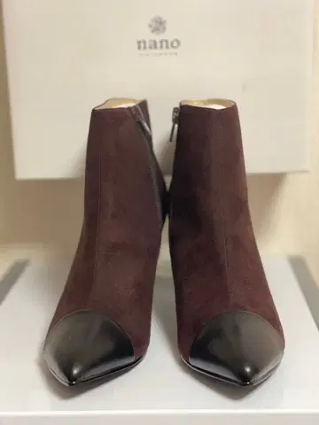 [새상품] nano universe 다크 브라운 부티