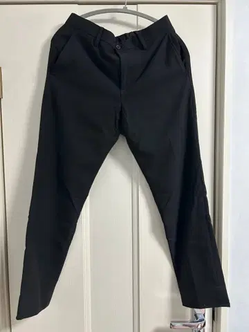 GLOBAL WORK 어반 슬랙스 warm 블랙 M 사이즈