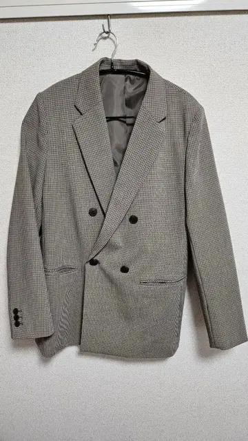 유니클로 셋업 자켓 스코트 세트