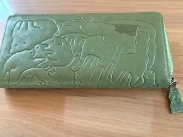 장지갑 귀여운 애니멀 무늬 L자 지퍼 다코타 Dakota 아니마레