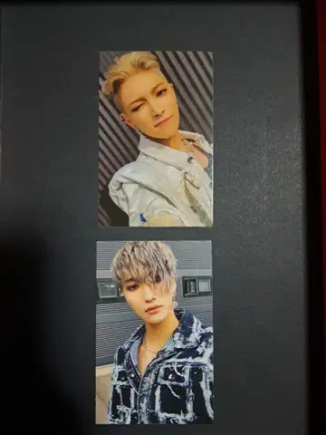 ATEEZ FEVER 2장 세트 트레이딩 카드 포함 홍중 성화