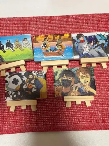 TOP4 미니 캔버스 보드 세트