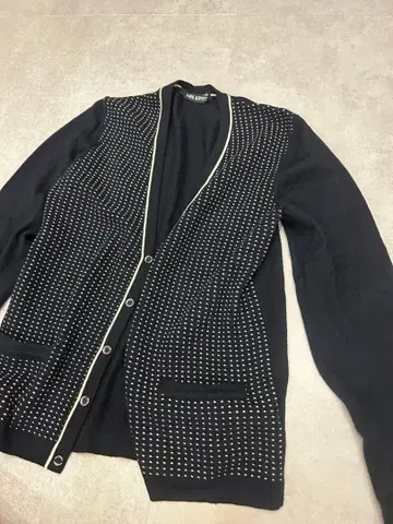 닐 바렛 네이비 가디건