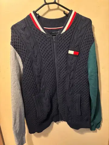 HILFIGER TOMMY 니트 타미힐피거 스웨터 가디건
