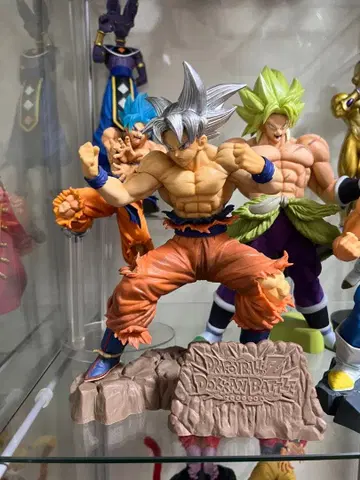 드래곤볼 초 피규어 묶음 판매 손오공 무의식의 극의 베지터 브로리