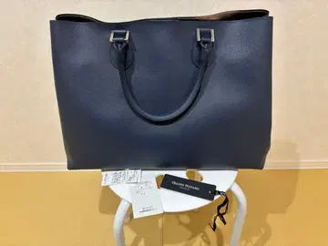 GINNI NOTARO 네이비 토트백