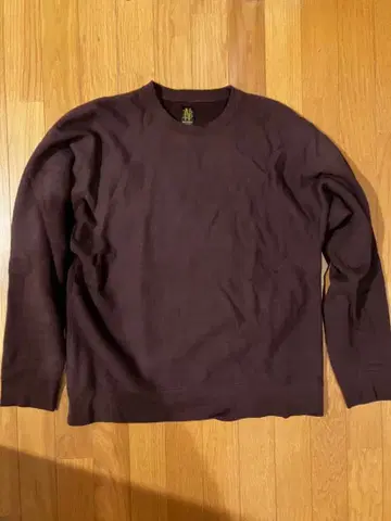 BATONER,LOOPWHEEL KNITYARN SWEAT