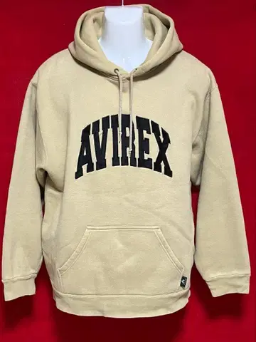 [AVIREX USA] 아비렉스 속기모 빅 로고 후디 XL